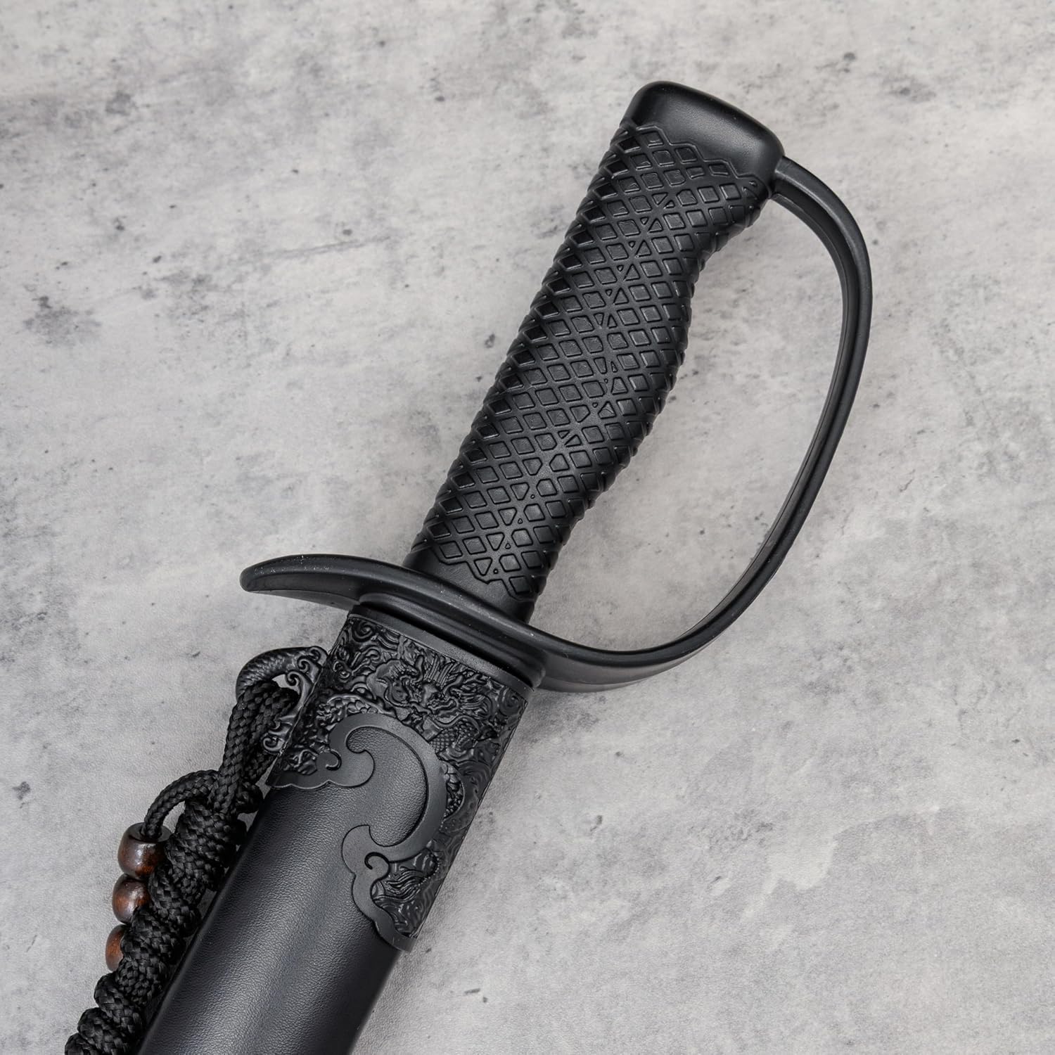 1 Polypropylene Cavalry Saber Plastic Long Sword with Scabbard, Suitable, Props Decoration Prop Katana Sword