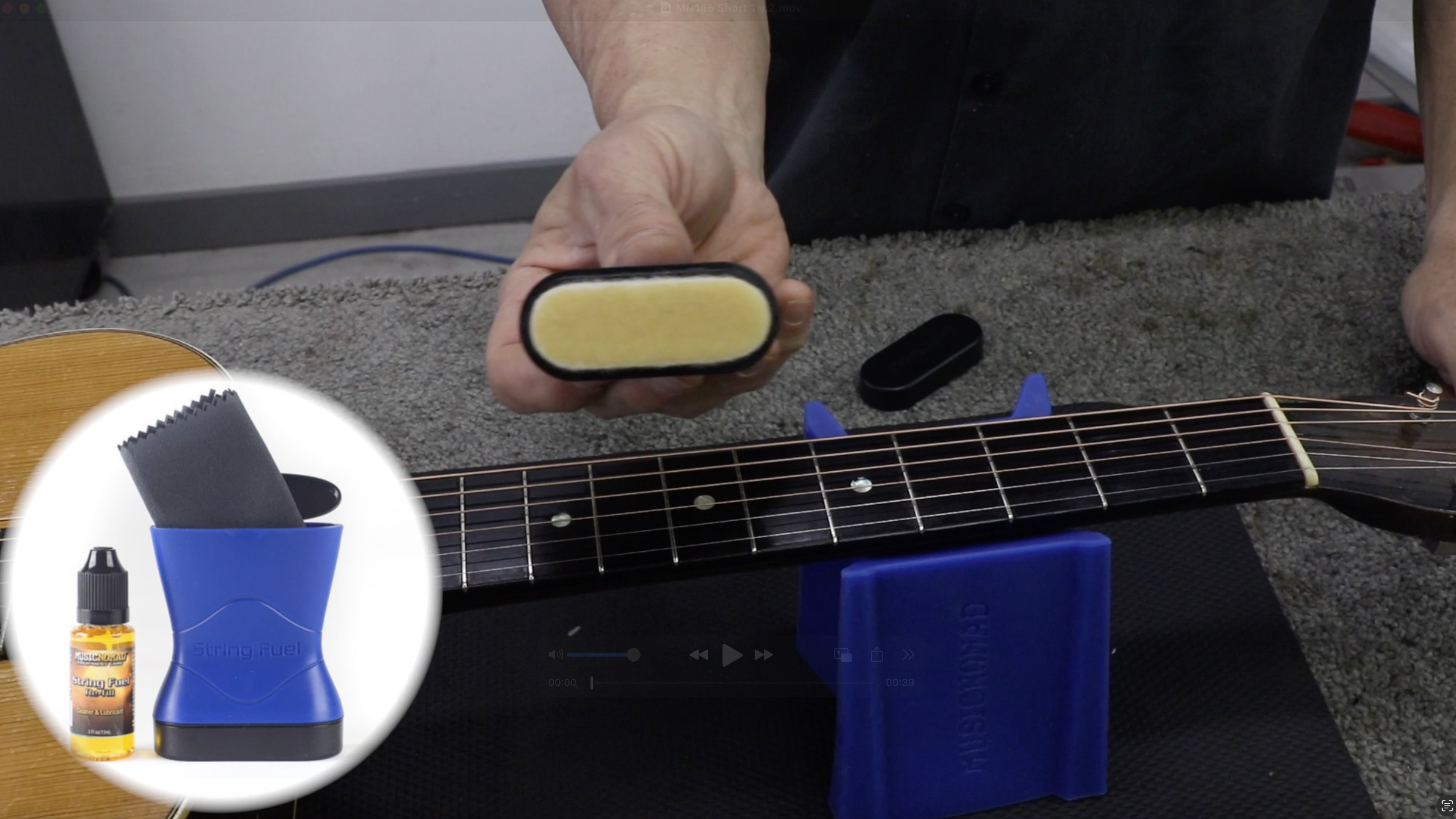 Amazon.com: MusicNomad String Fuel Guitar String Cleaner/Lubricant