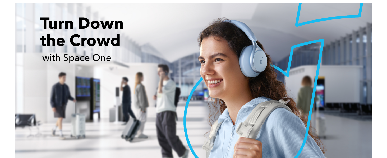 soundcore by Anker,Space One Active Noise Cancelling Bluetooth