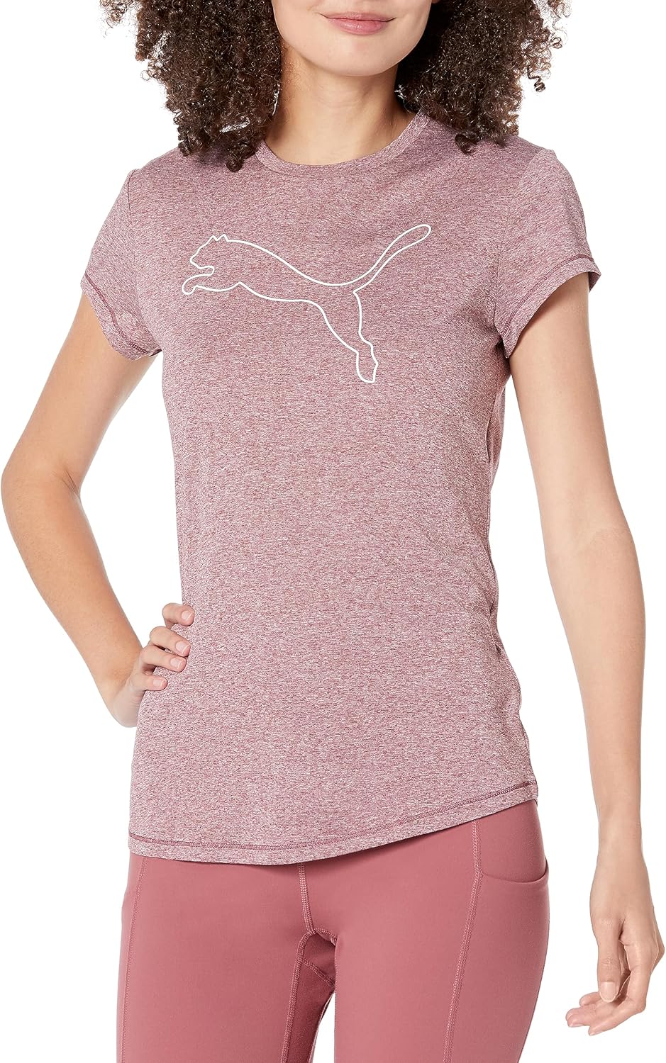 PUMA Women's Performance Heather Tee