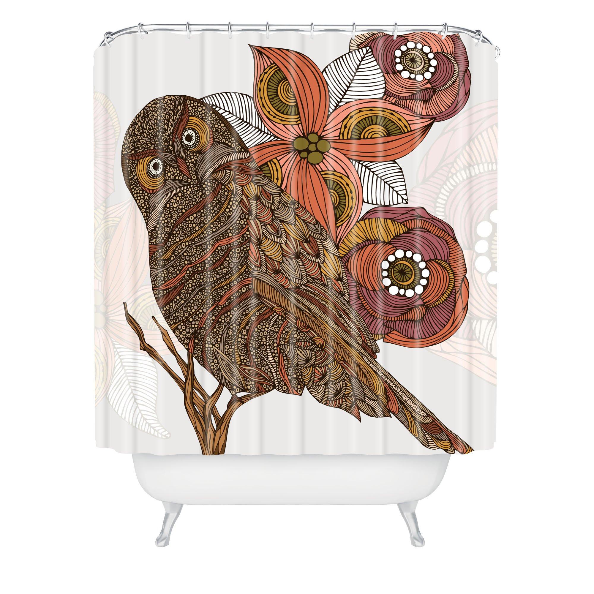 DENY Designs Valentina Ramos Victor Cortina de Ducha, 69 x 72