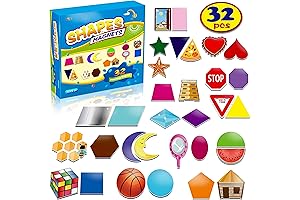 32 Shape & Color Magnets