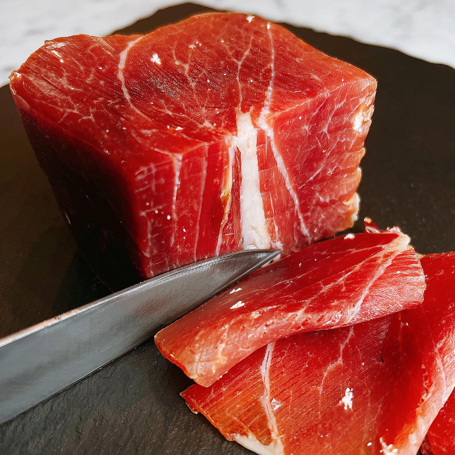 Amazon.co.jp: 大人の贅沢 生ハム 原木 ミニ 320g～280g ハモン