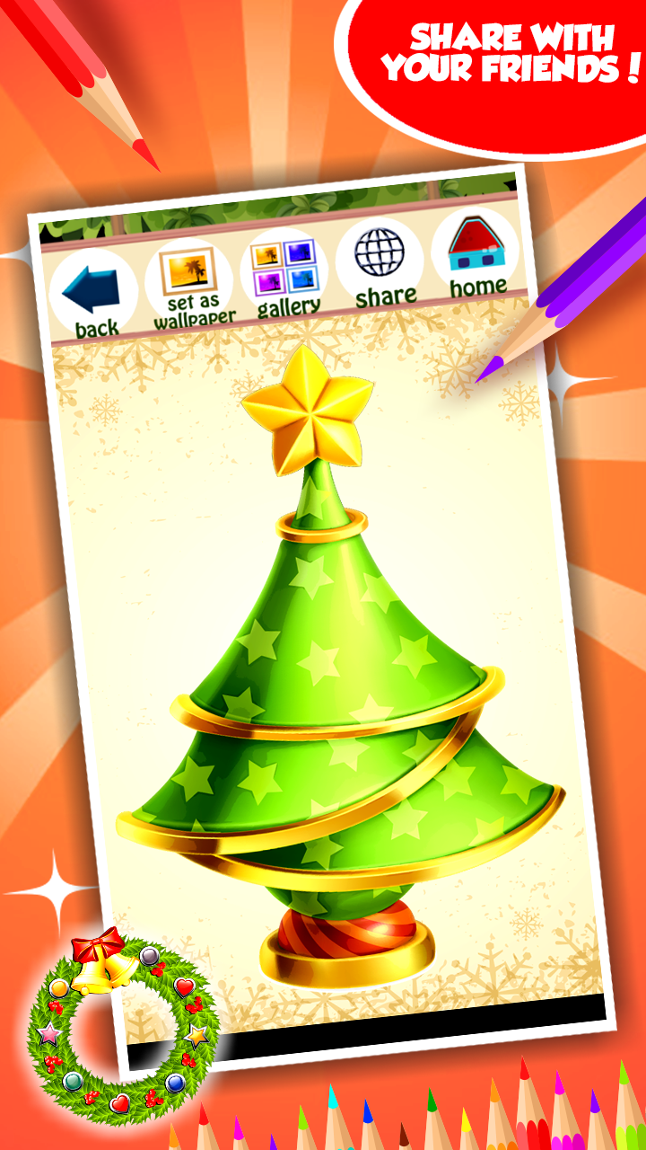 Christmas Coloring Book App on Amazon Appstore