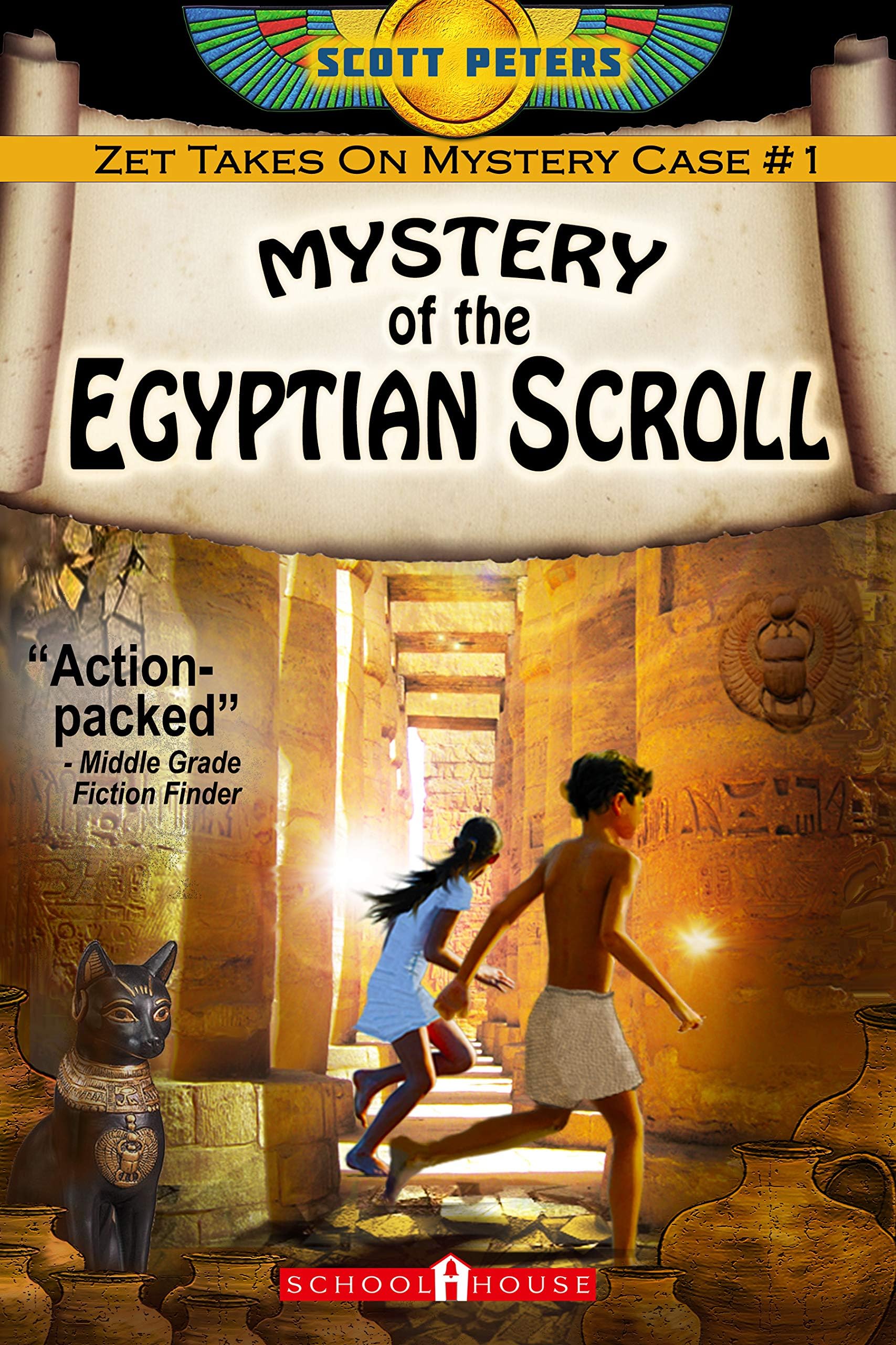 Mystery of the Egyptian Scroll (Kid Detective Zet) (Volume 1)