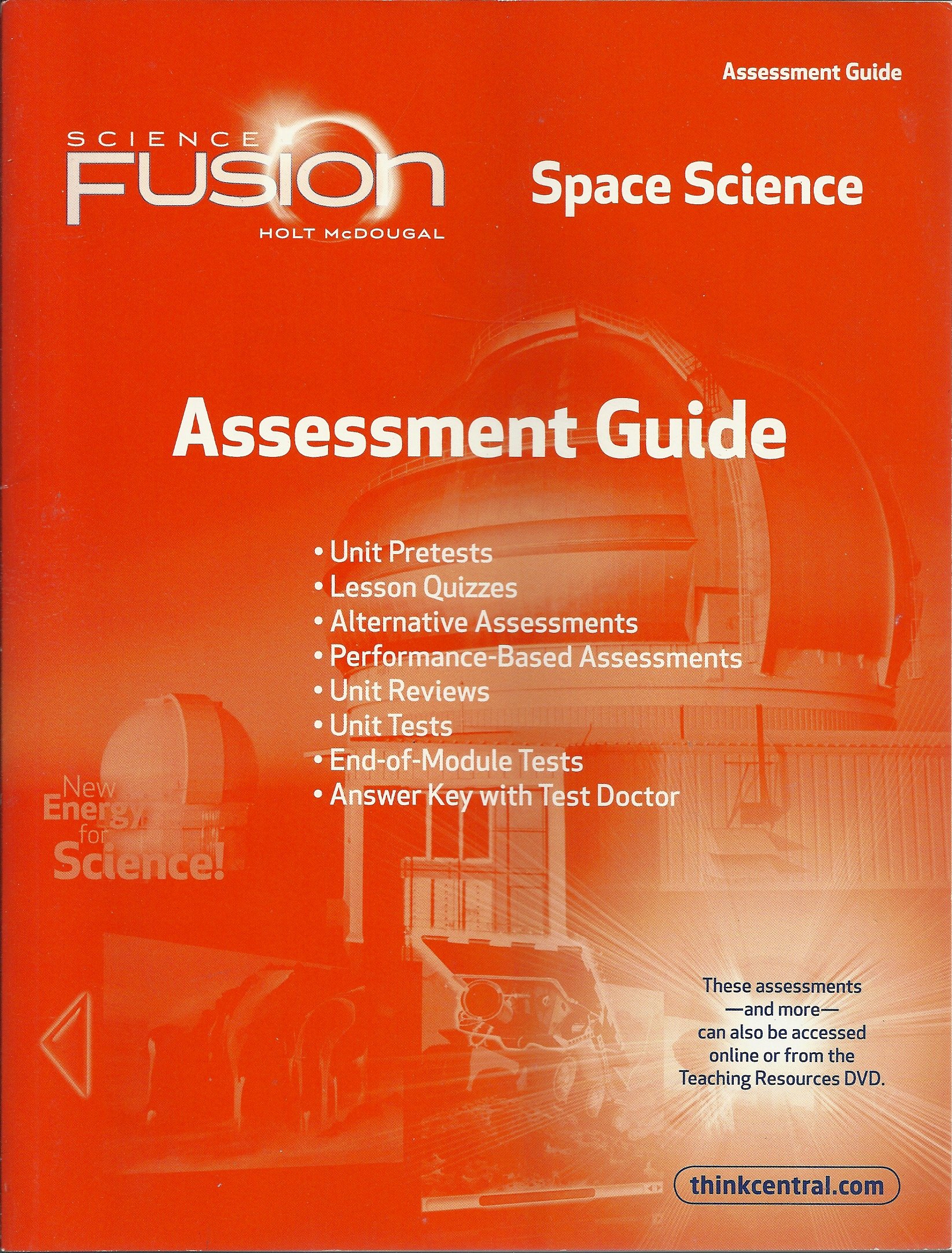 Assessment Guide Module G Grades 6-8: Module G: Space Science (Sciencefusion)
