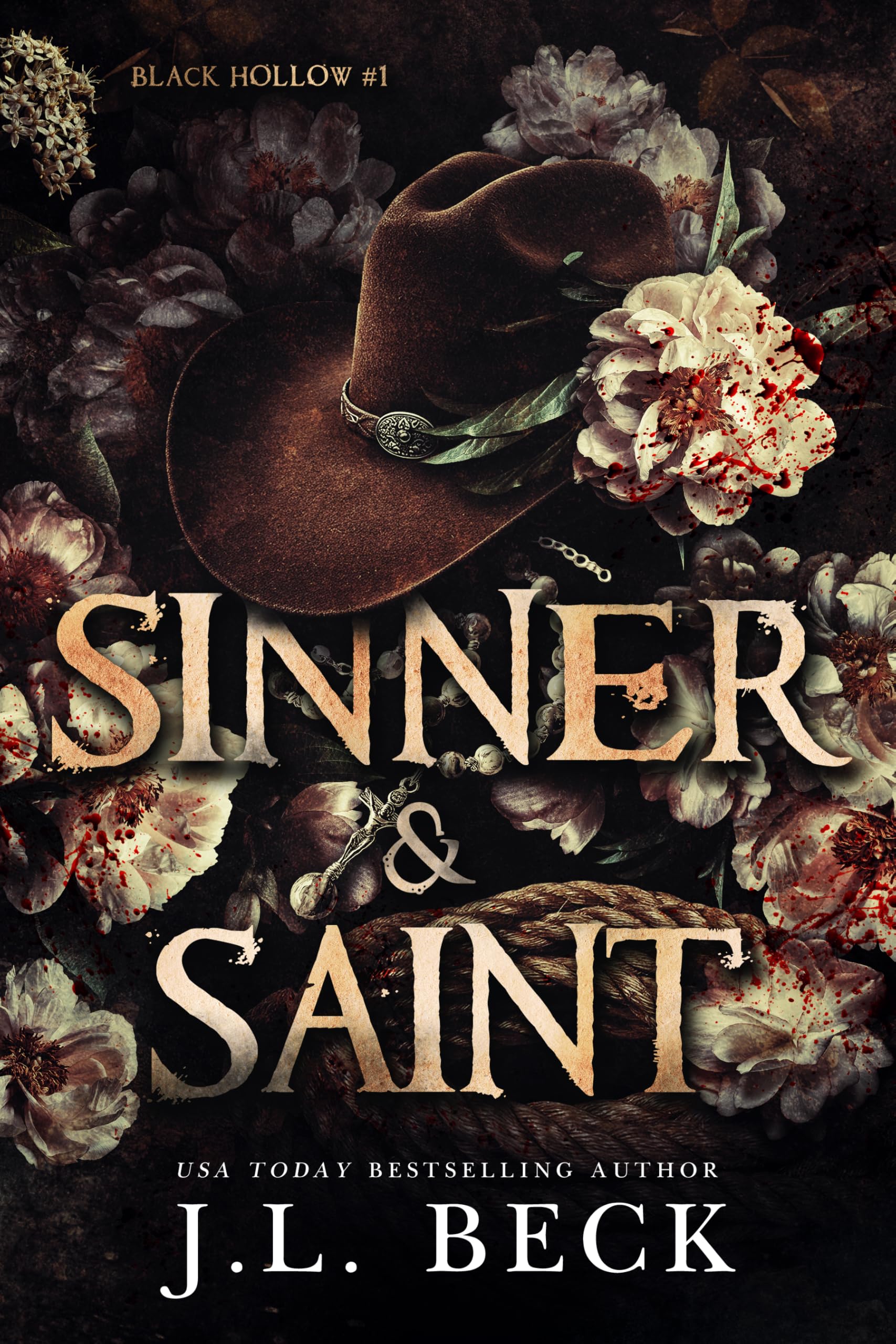 Sinner & Saint: A Dark Western Romance (Black Hollow Creek Book 1)