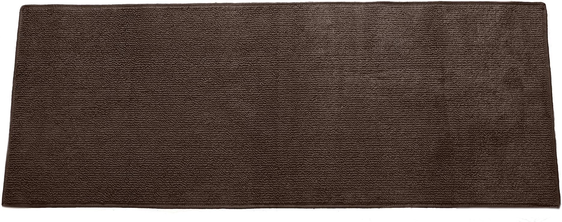 Emerald Wholesale Solid Berber Carpet Runner Rug/Mat, 22 by 60", Brown