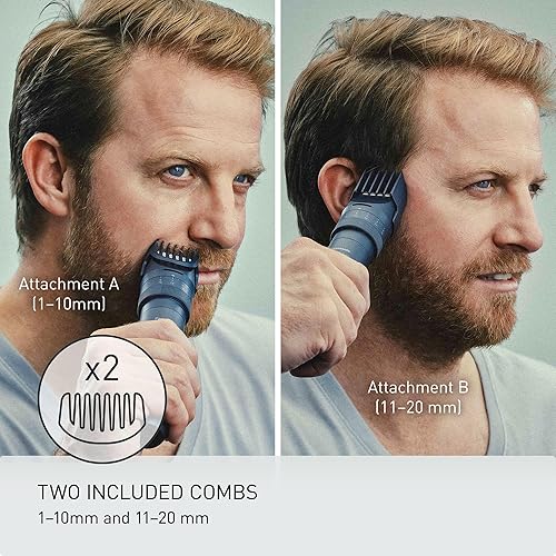 Miniatura 3 de Panasonic Recortadora eléctrica multiforma para barba y cabello, 39 longitudes de corte ajustables y sistema avanzado de cuchillas, cortadora