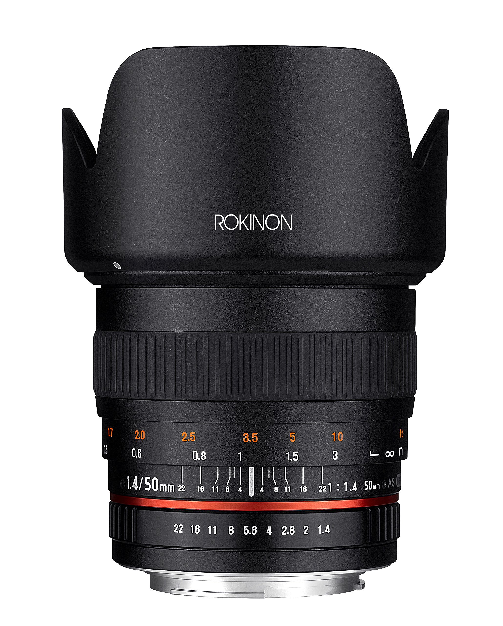 Amazon.com : Rokinon 50mm F1.4 Lens for Canon EF Digital SLR