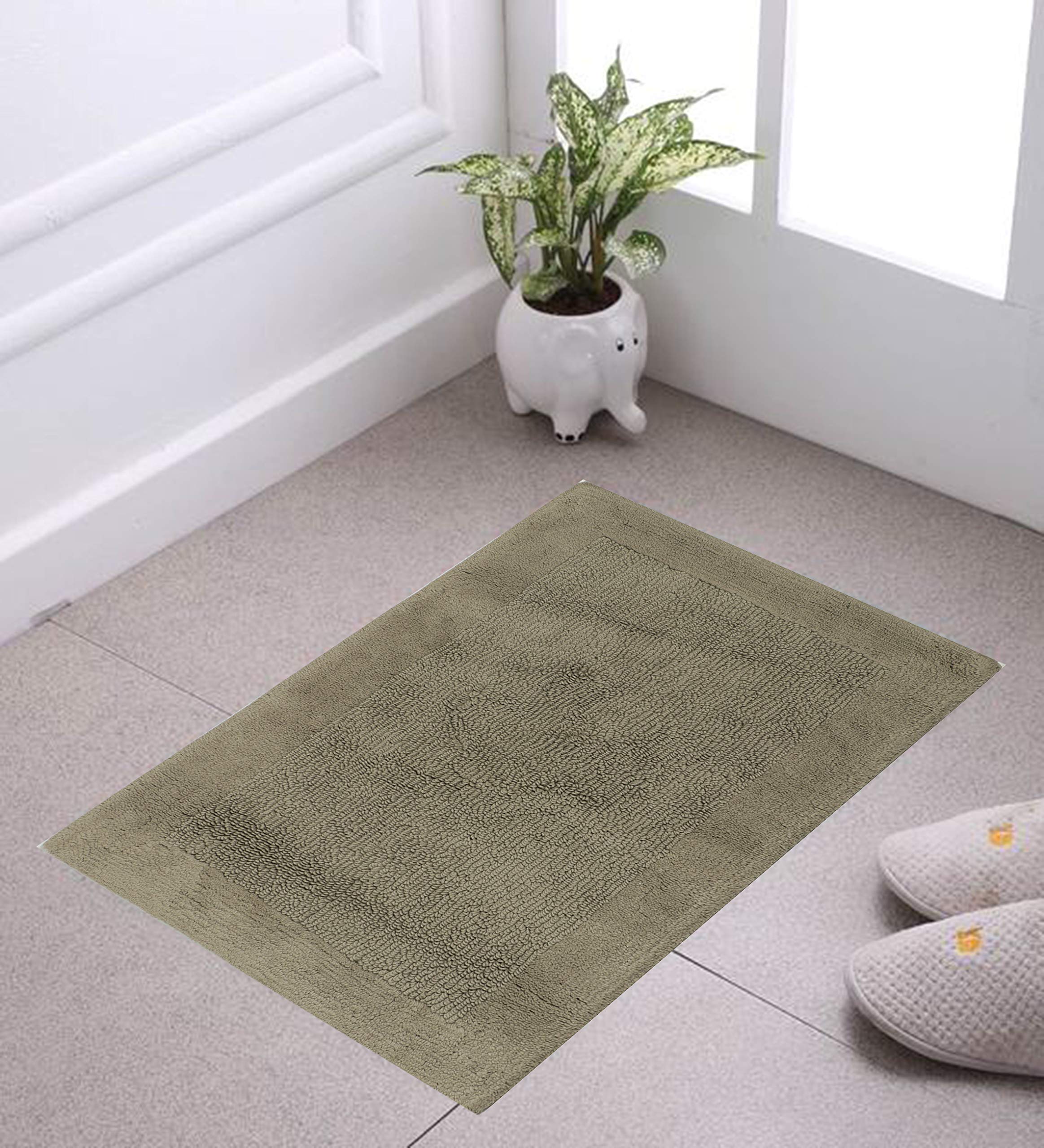 Riviera Reversible Ultra Soft 100% Cotton Pile Ultra Soft Bath Mat, 3200 GSM, 33x48 cm, Gun Metal (B08H1T8NTP) Amazon Price History, Amazon Price Tracker