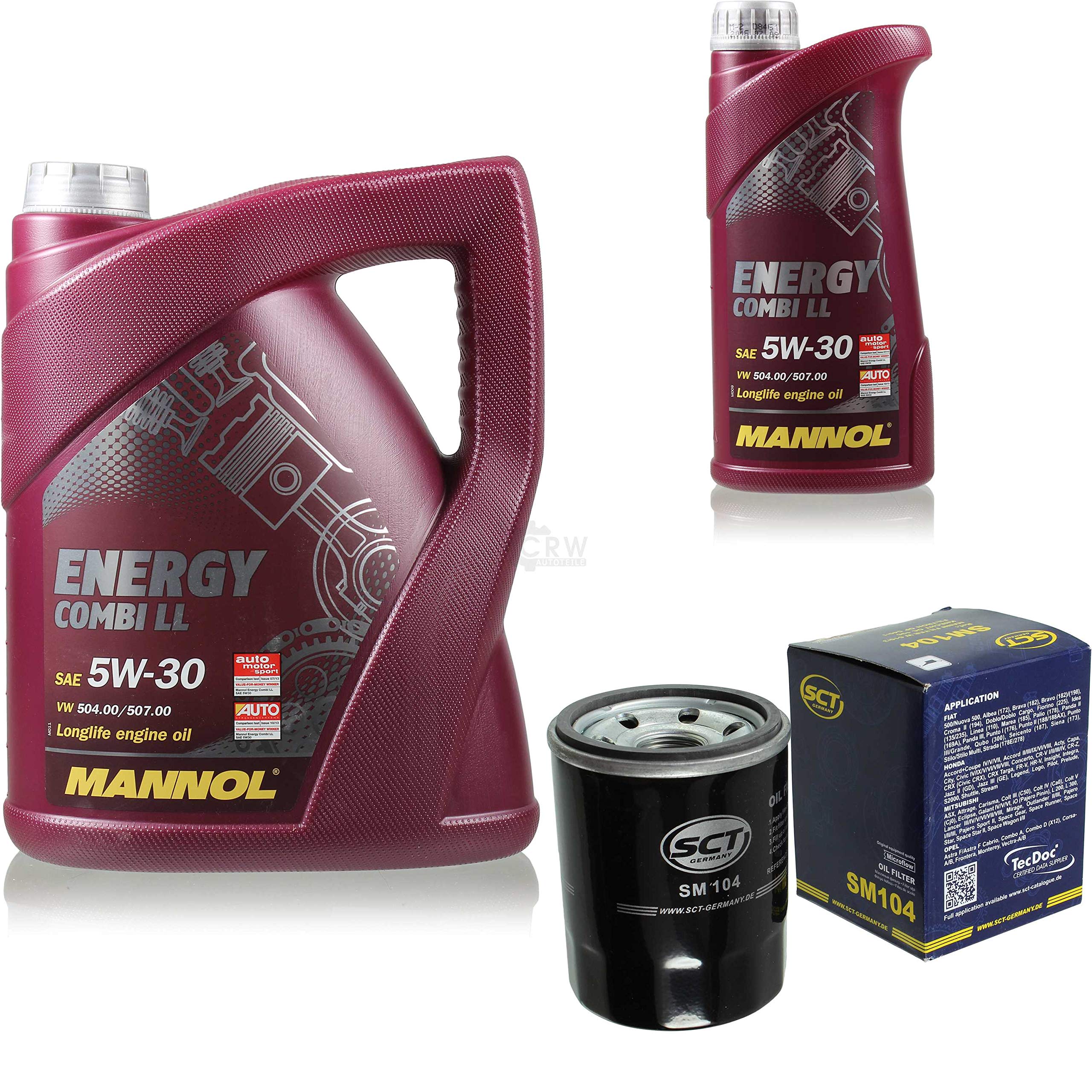 MANNOL Energy Combi LL 5W-30 olio motore + filtro SCT 10190620