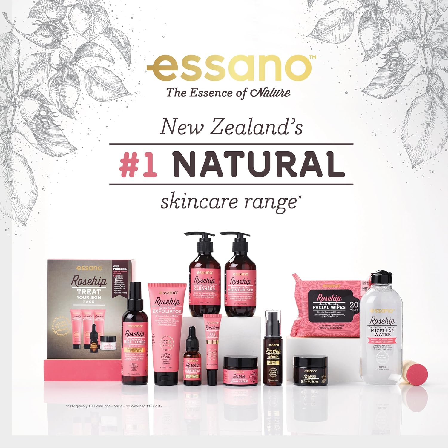 Rosehip By Essano, Rosehip Oil, 45ml (1.5oz)