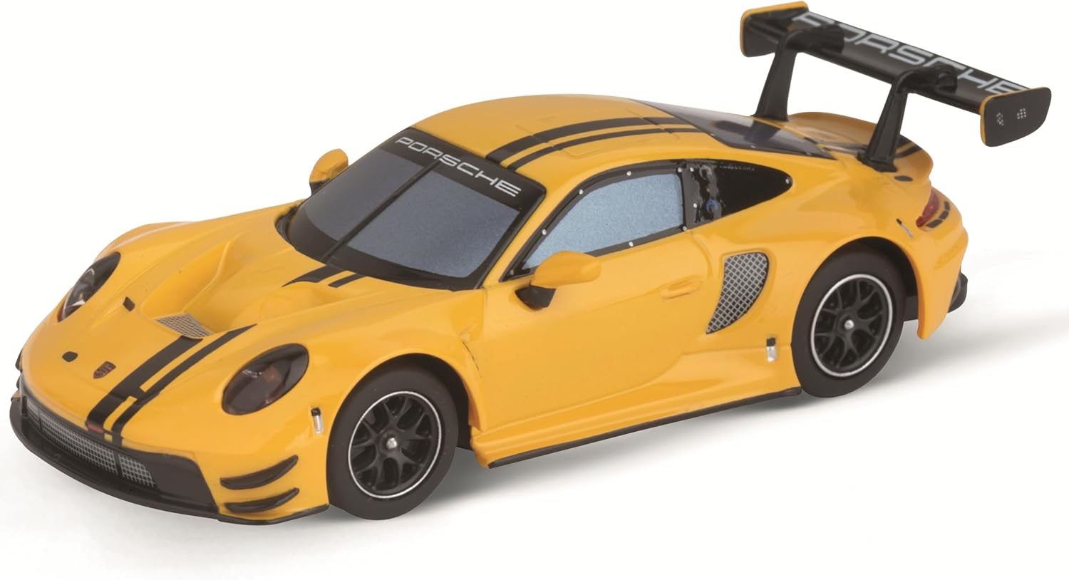 Carrera Hybrid Racing Car Porsche 911 GT3 R Speed Yellow 1:50 Scale Front and Rear Lights USB-C Rechargeable RC Additional Vehicle Carrera Hybrid Racing Car Porsche 911 GT3 R Speed Yellow 1:50 Scale Front and Rear Lights USB-C Rechargeable RC Additional Vehicle
