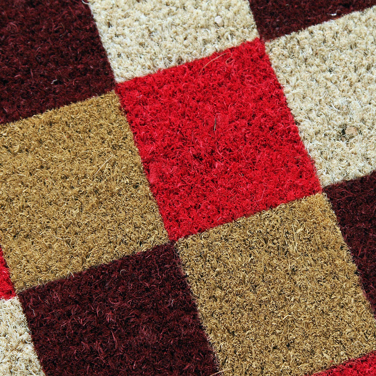 Coco&Coir® Paillasson en fibre de coco | 100 % Fibre de Coco Naturelle avec endos en PVC | Tapis Coco Premium | Paillasson très Absorbant | Tapis d'Entrée, Exterieur et Intérieur