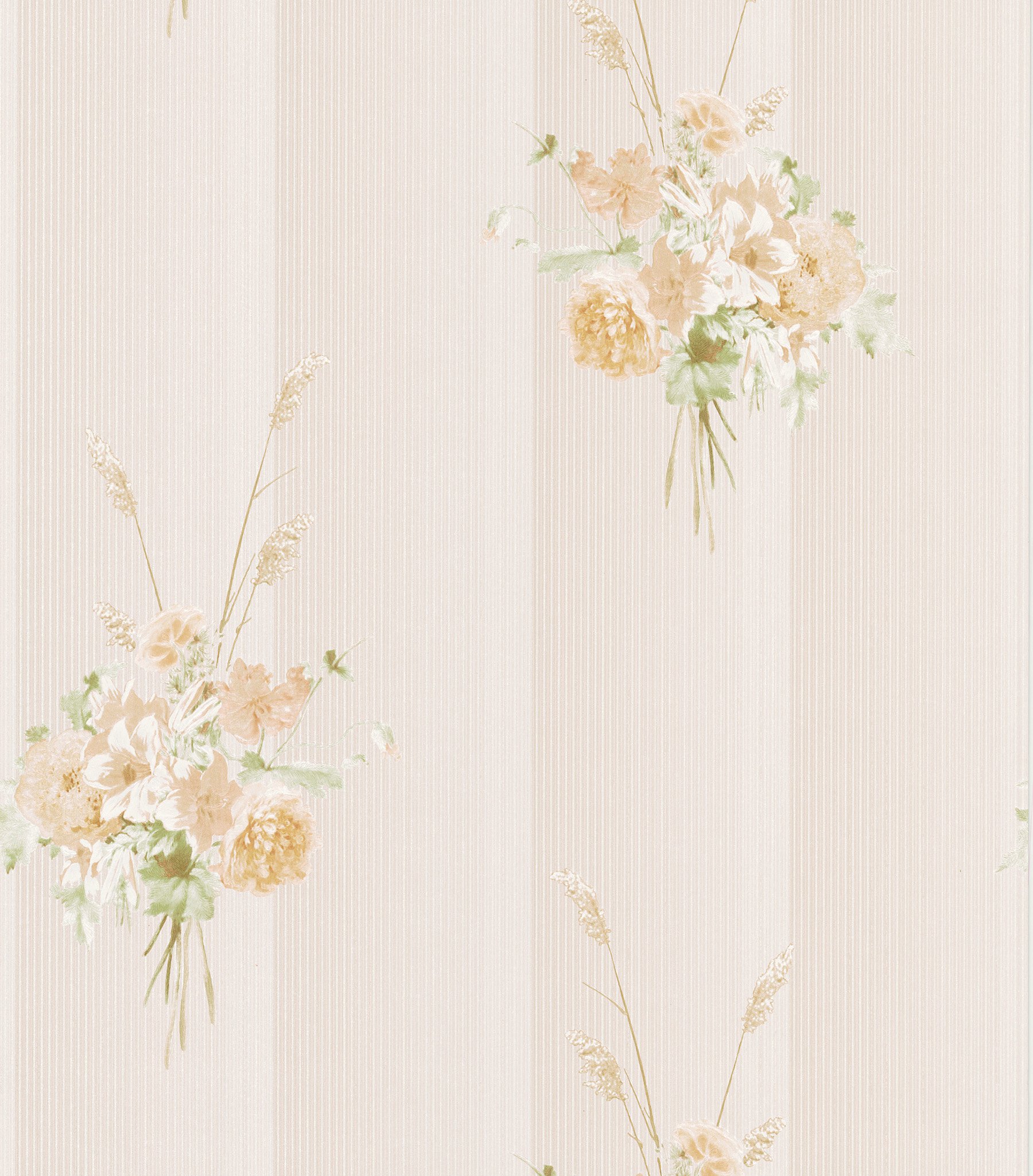 Papier peint floral de bain Rose Trail pour une ambiance bien-être