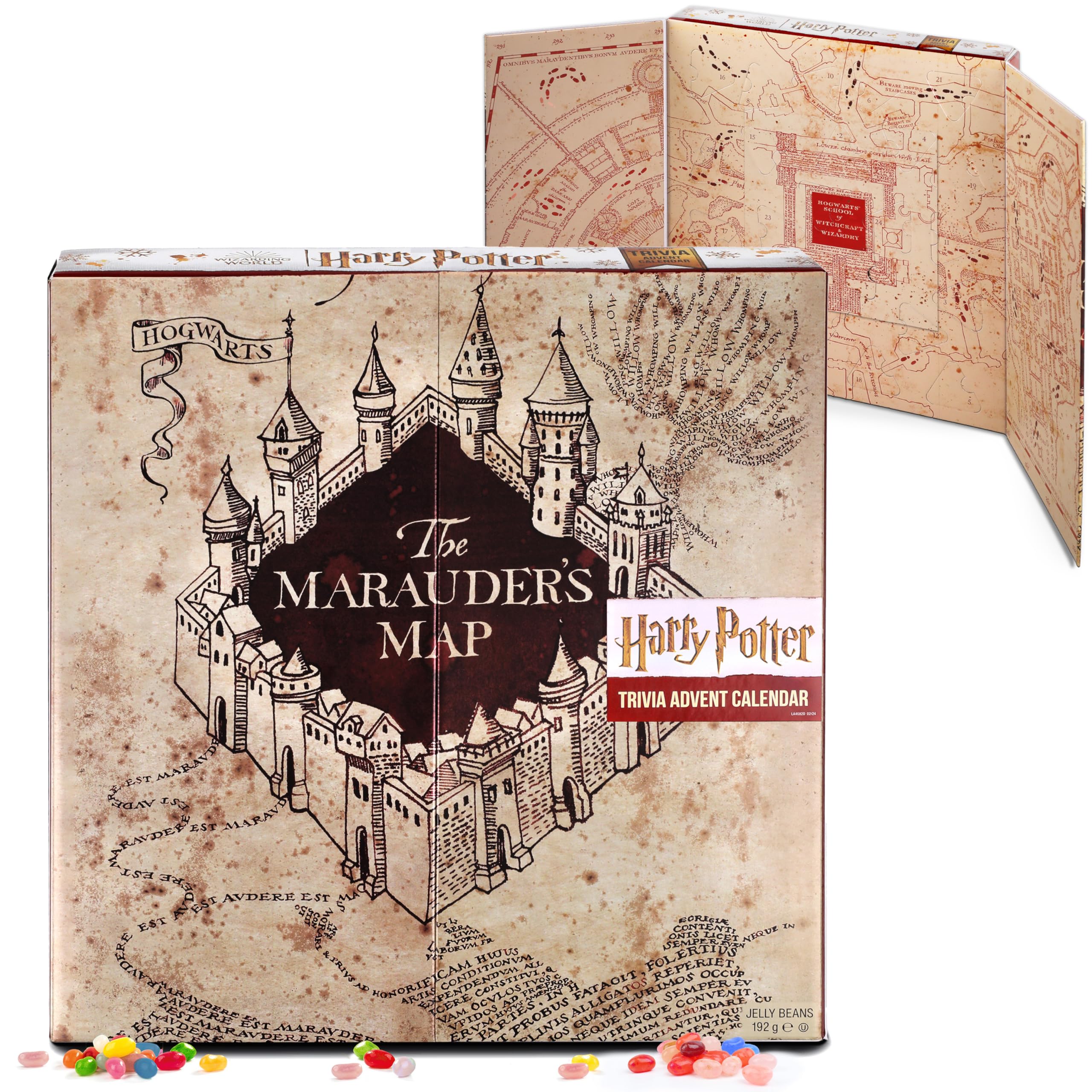 Calendario de Adviento Harry Potter 24 JellyBelly 192 g Edición Limitada