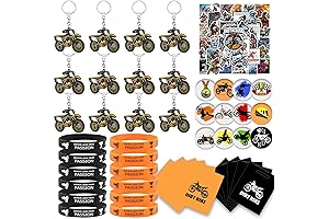 BANBALLON Dirt Bike Birthday Party Decorations