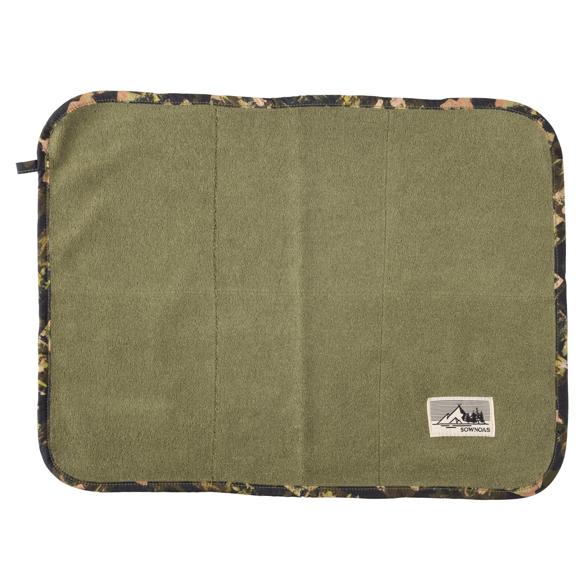 Amazon | サウノアーズ(SOWNOAS) 総柄サウナマット KHAKI 24-LS