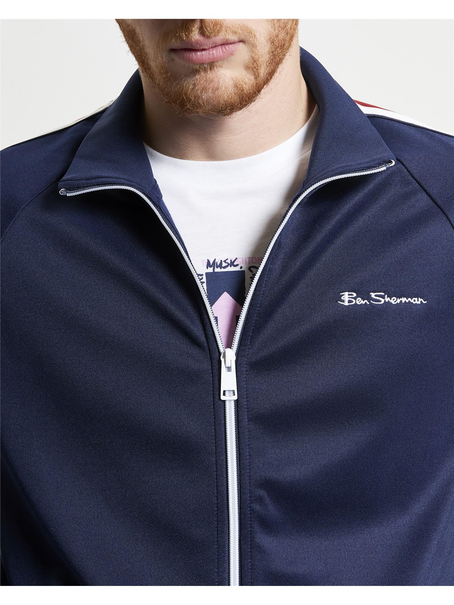 Ben Sherman Herren Sweatjacke House