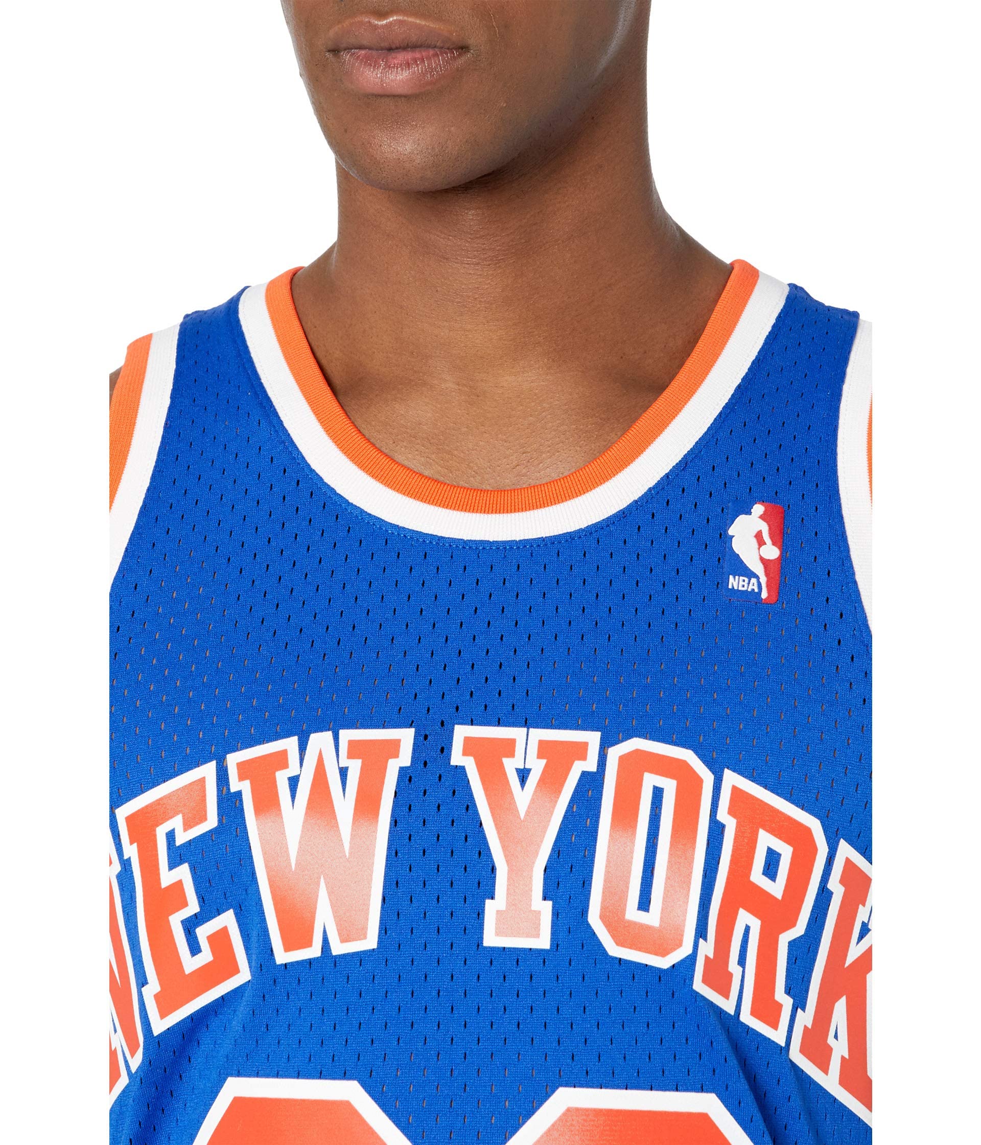 Mitchell & Ness NBA New York Knicks Patrick Ewing - Camiseta para hombre