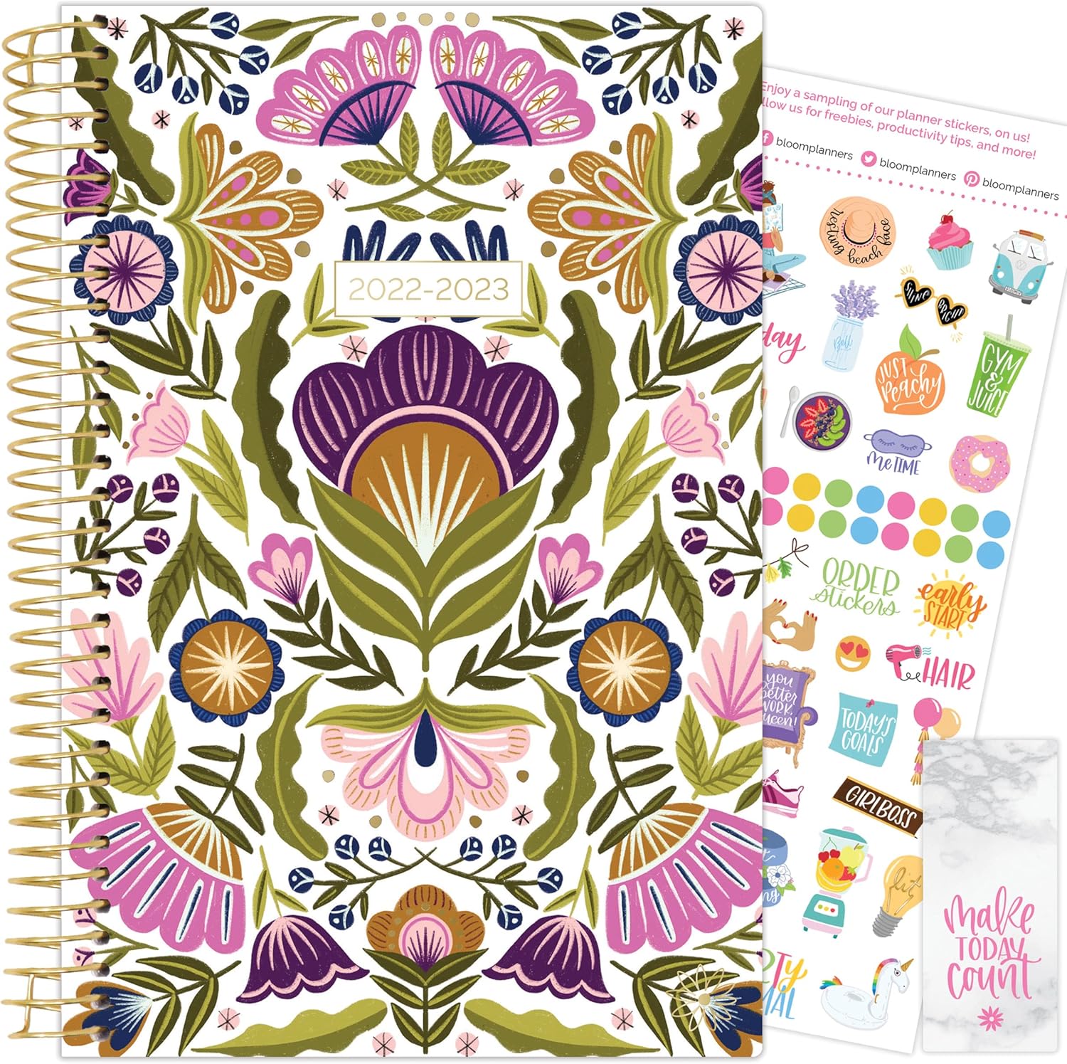 bloom daily planners 20222023 Academic Year Day Planner