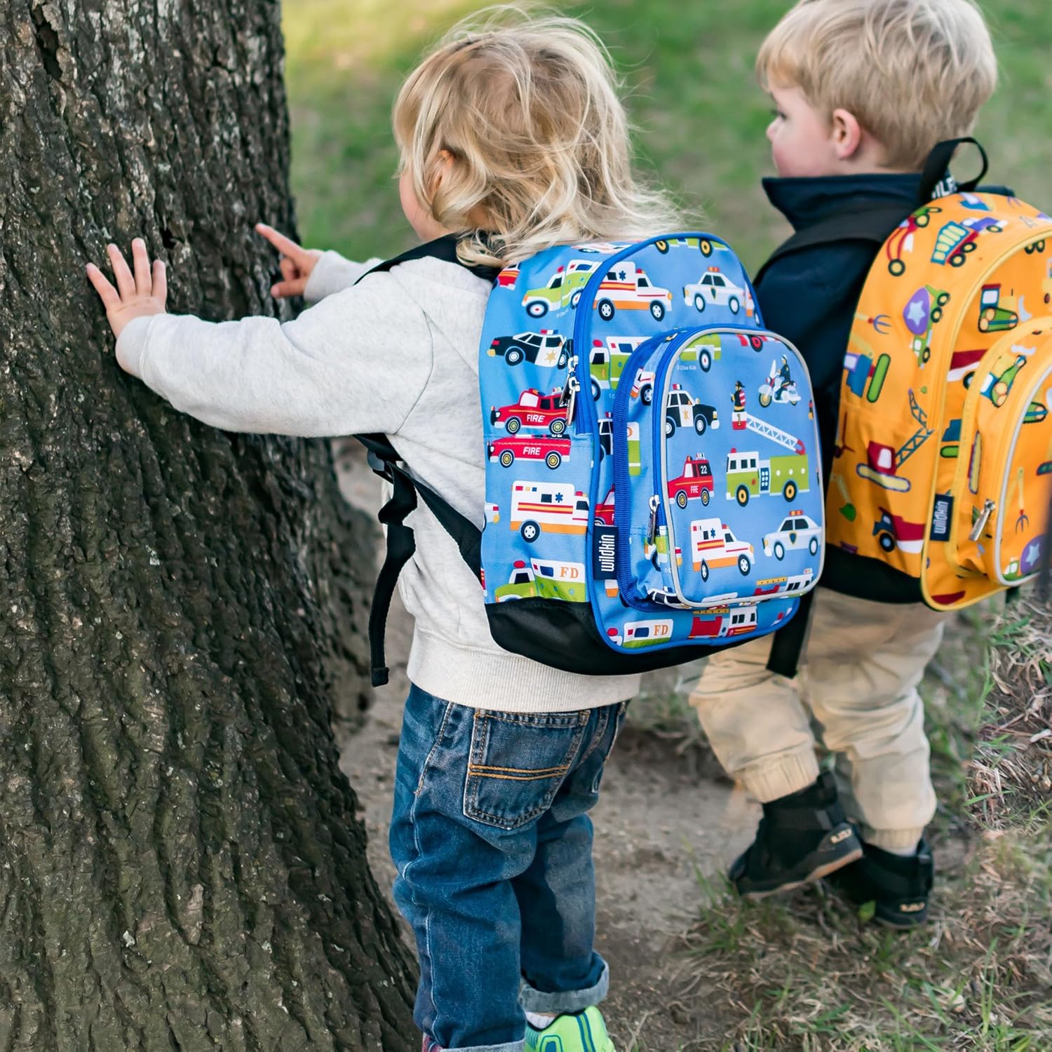 Wildkin 12-inch Kids Backpack – Padded, Adjustable, Ideal for Daycare & Travel - Heroes - Image 2