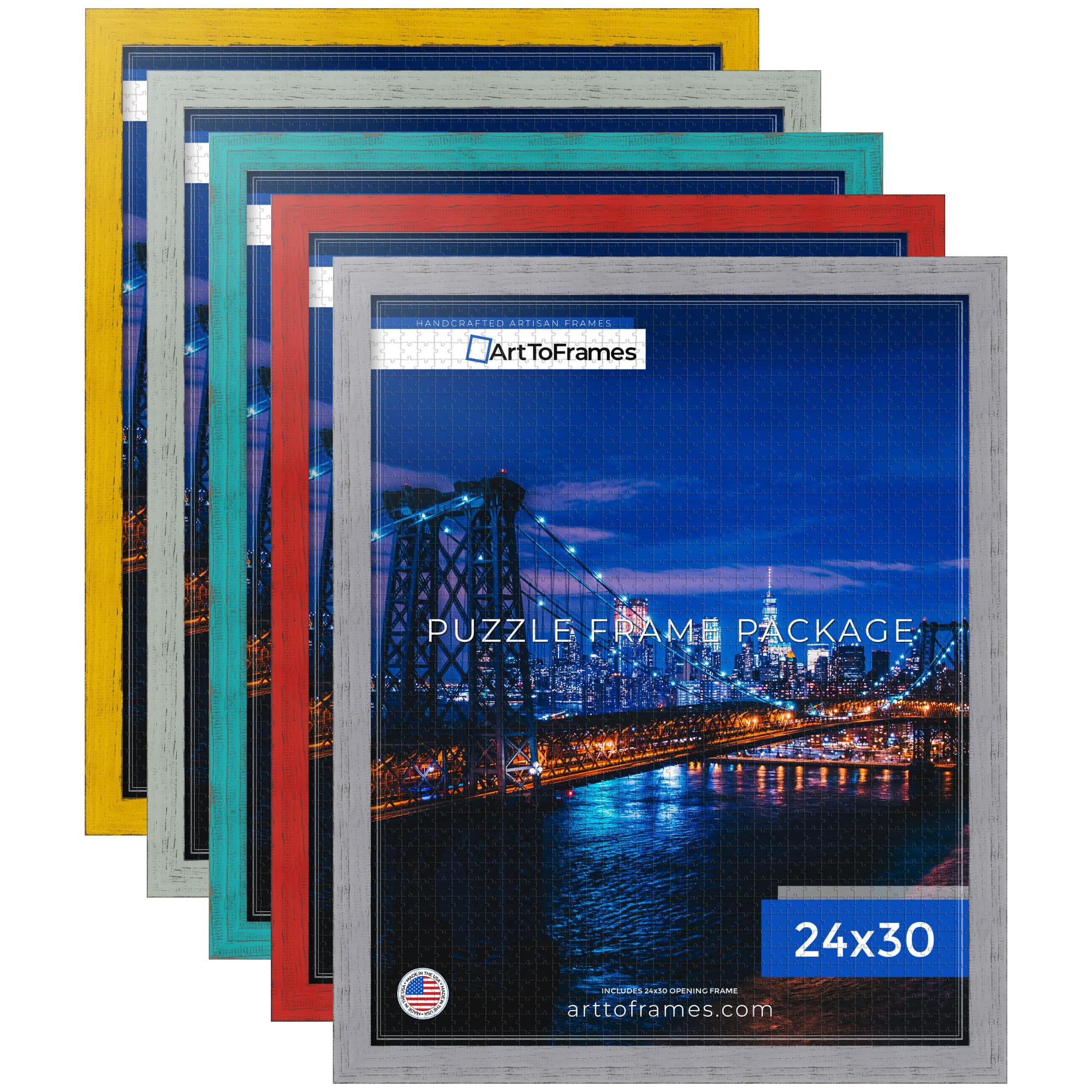 Amazon.com - ArtToFrames 24x30 INCH/61x76.2 CM Blue Frame