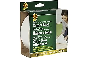 Duck Brand Indoor Heavy Traffic Carpet Tape: The Ultimate Duo for a...