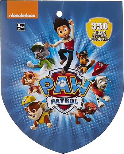 Amscan 150107 Paw Patrol Sticker Book Recuerdo de fiesta 1 pieza