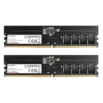 ADATA メモリ DDR5-4800 32×2GB ADATA Premier DDR5 4800MHz 32GB (2x16GB) UDIMM Memory RAM