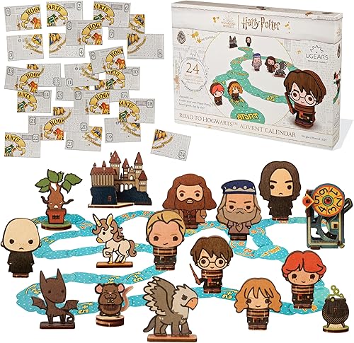 Miniatura 15 de UGEARS Máquina de Pinball Quidditch de Harry Potter - Rompecabezas 3D de madera para adultos para construir, kits de modelo mecánico de madera,