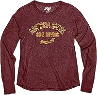 Vista 3 de Blue 84 Women's Tri-Blend Long Sleeve T-Shirt Campus