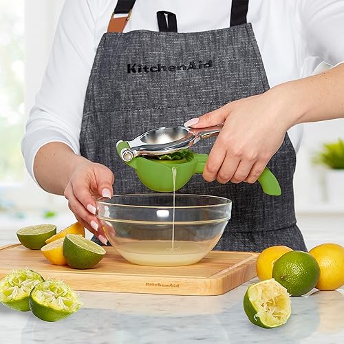 Miniatura 6 de KitchenAid Exprimidor de jugo de cítricos para limones y limas con colector de semillas y boquilla de vertido, 8 pulgadas
