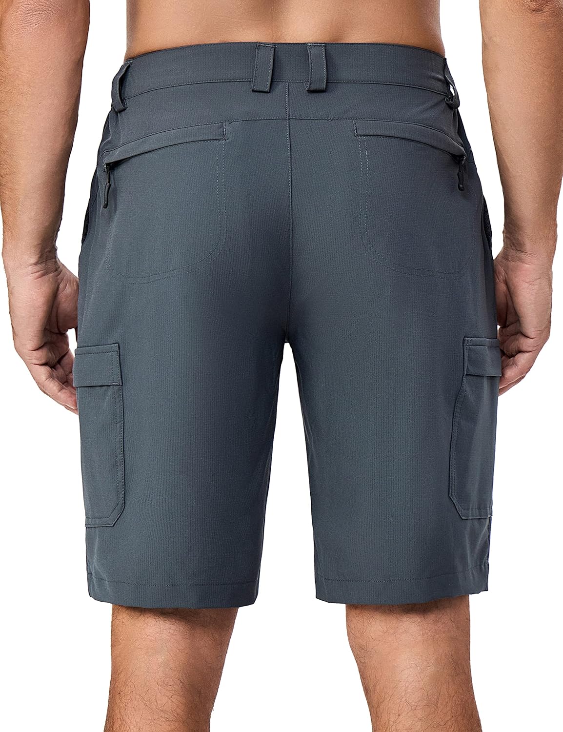 Little Donkey Andy Men's 10 Inch Quick Dry Cargo Shorts Stretch Lightweight Outdoor Hiking Shorts UPF 50