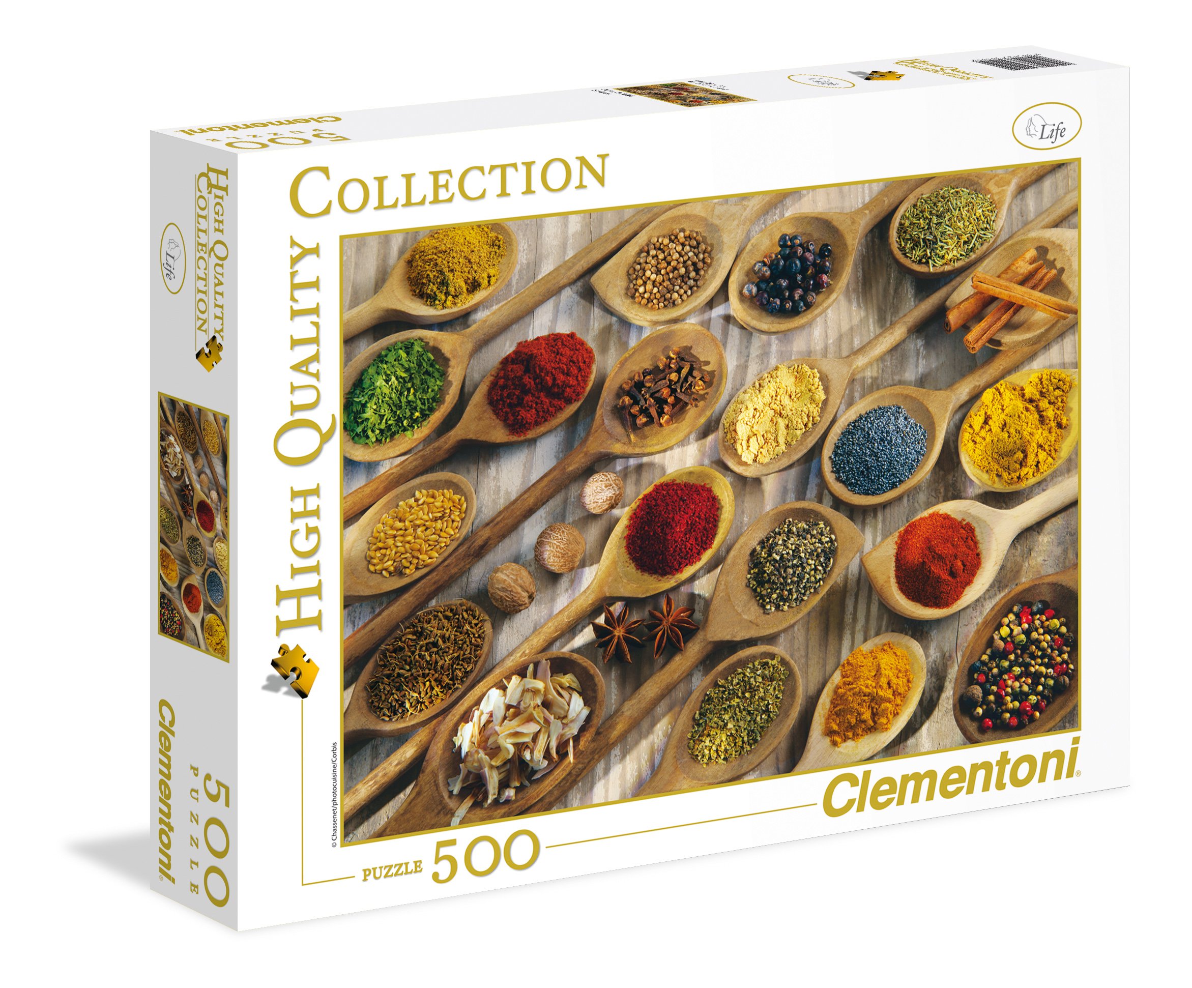 Clementoni "Spices Puzzle (500-Piece, Multi-Colour)