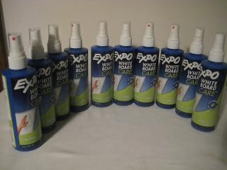 Sharpie Dry Erase Board Cleaner 10pk