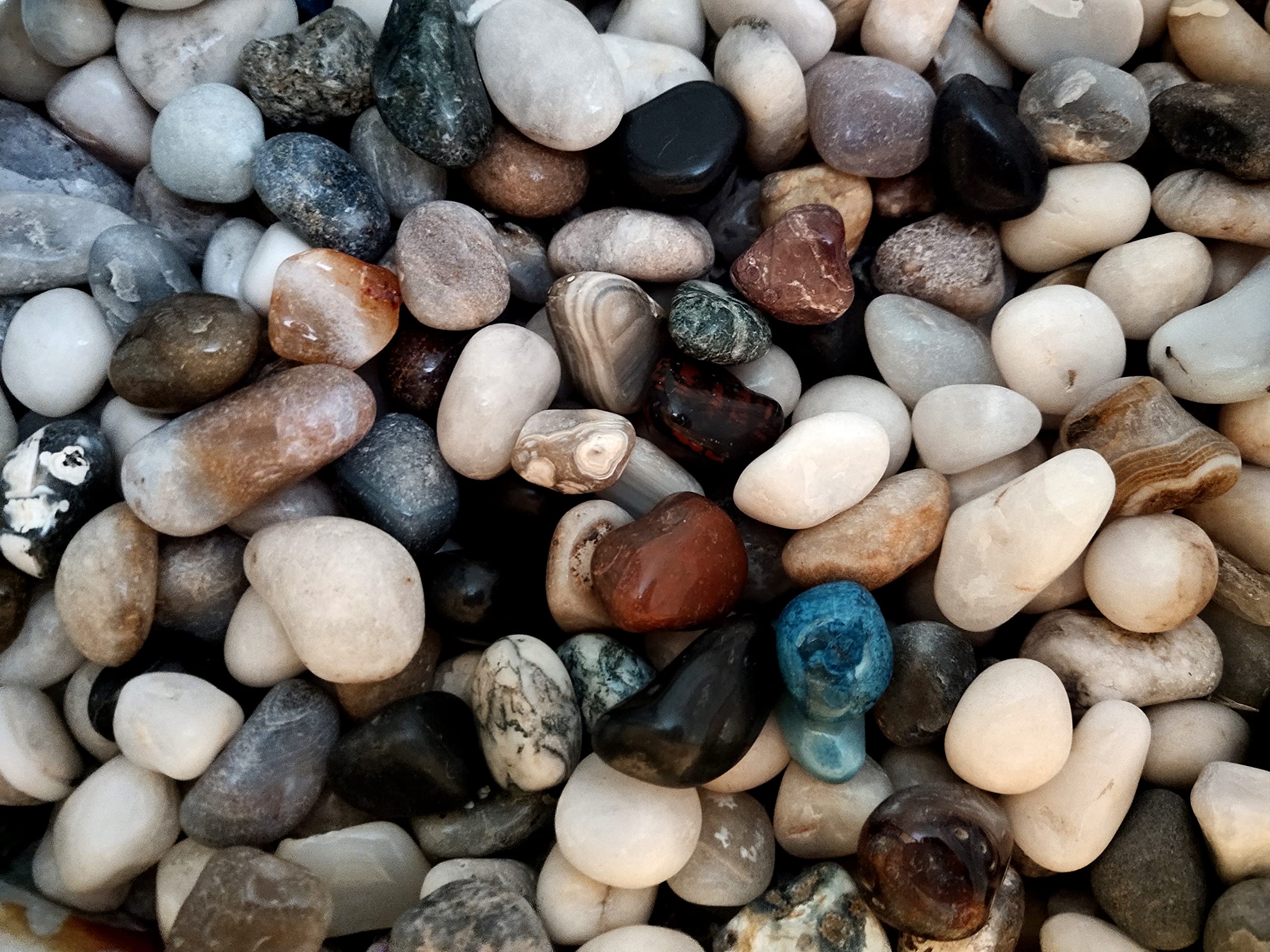 KaNkad Multicolor Mix P Quartz II for Decoration - Polished Stones/Pebbles for Aquarium, Fish Tank, Vase Filler, Garden, Gravel Planted Substrate (950 gm) (B0BH38TZW9) Amazon Price History, Amazon Price Tracker