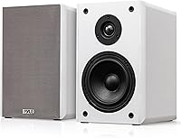 Vista 13 de Pyle Altavoces de audio para el hogar de 5.25 pulgadas, estantería pasiva de 2 vías, potencia máxima de 200 W, tweeter de cúpula de seda de 1