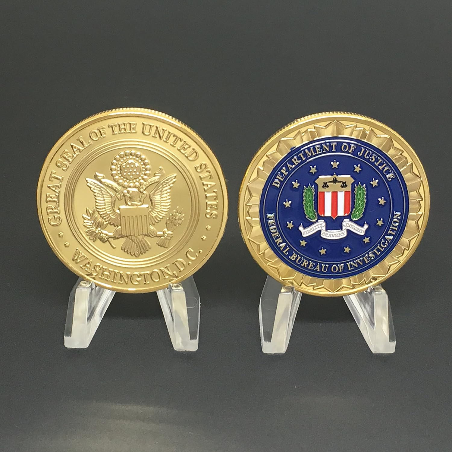 Imachine FBI Challenge Coin