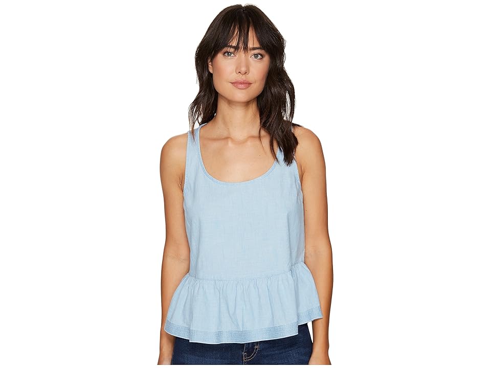 

Levi's(r) Womens Peplum Top (Super Light Authentic) Women's Clothing