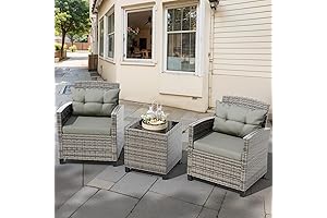 3 Pieces Jamfly Outdoor Furniture Set