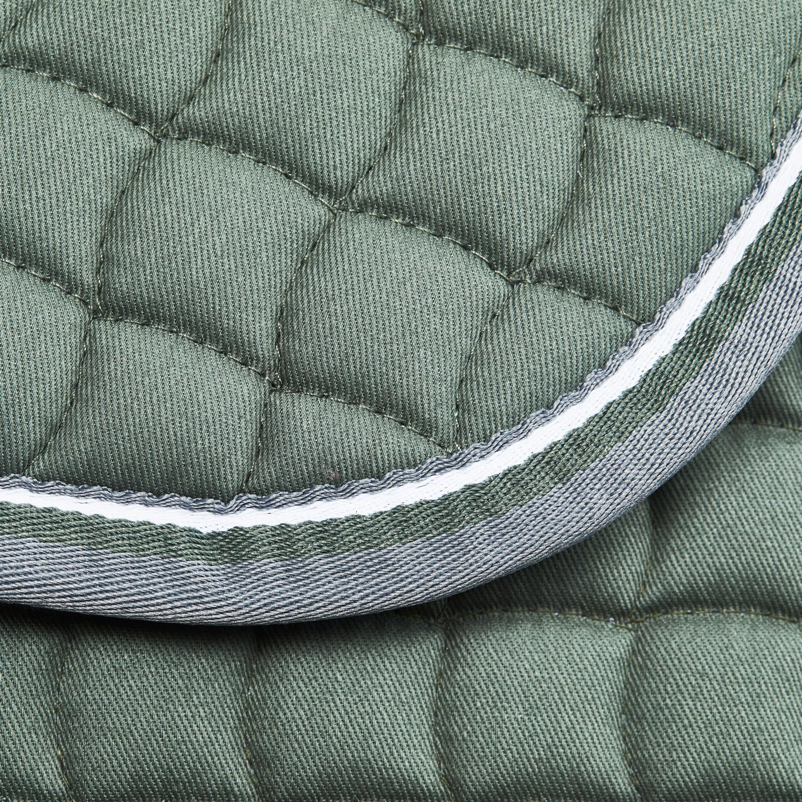 HORZE Tapis de Selle Mixte Adepto Vert pour Cheval et Poney