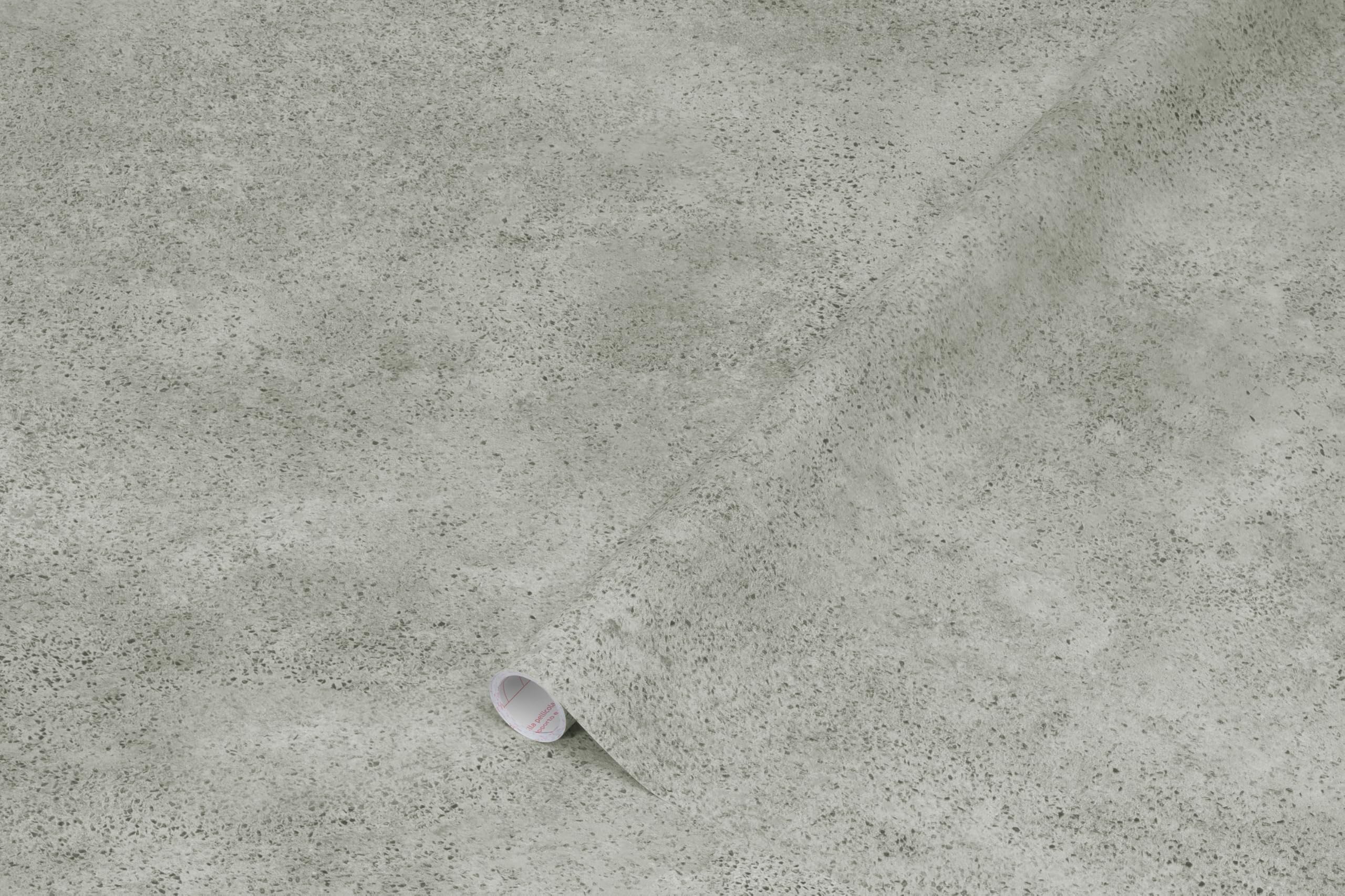d-c-fix Salazar Concrete Self-adhesive Vinyl Wrap - Grey - 67.5cm