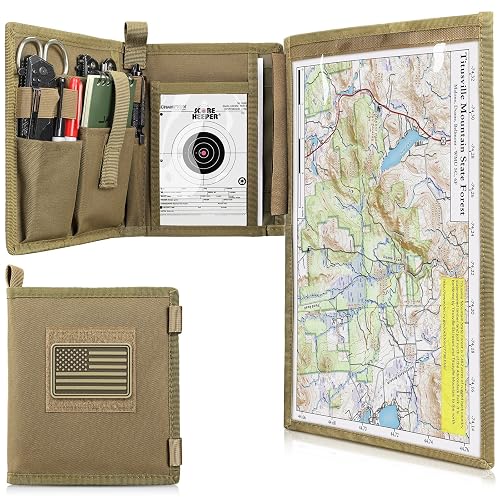 LIVANS Tactical Pouch Military Map Case Holder
