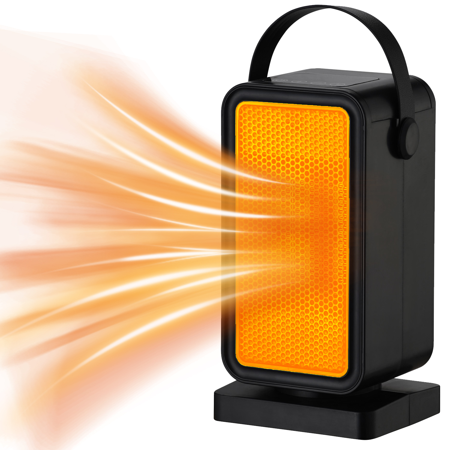 Energiesparender PTC Keramik Heizlüfter - 600W Mit Timer & Sicherheit Für Zuhause