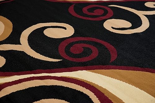 Miniatura 5 de United Weavers of America, Colección Dallas, alfombra de área, interior, polipropileno, respaldo de yute, resistente a las manchas, contemporánea,