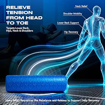 Melt 18-Inch Travel Soft Foam Roller, Myofascial Release