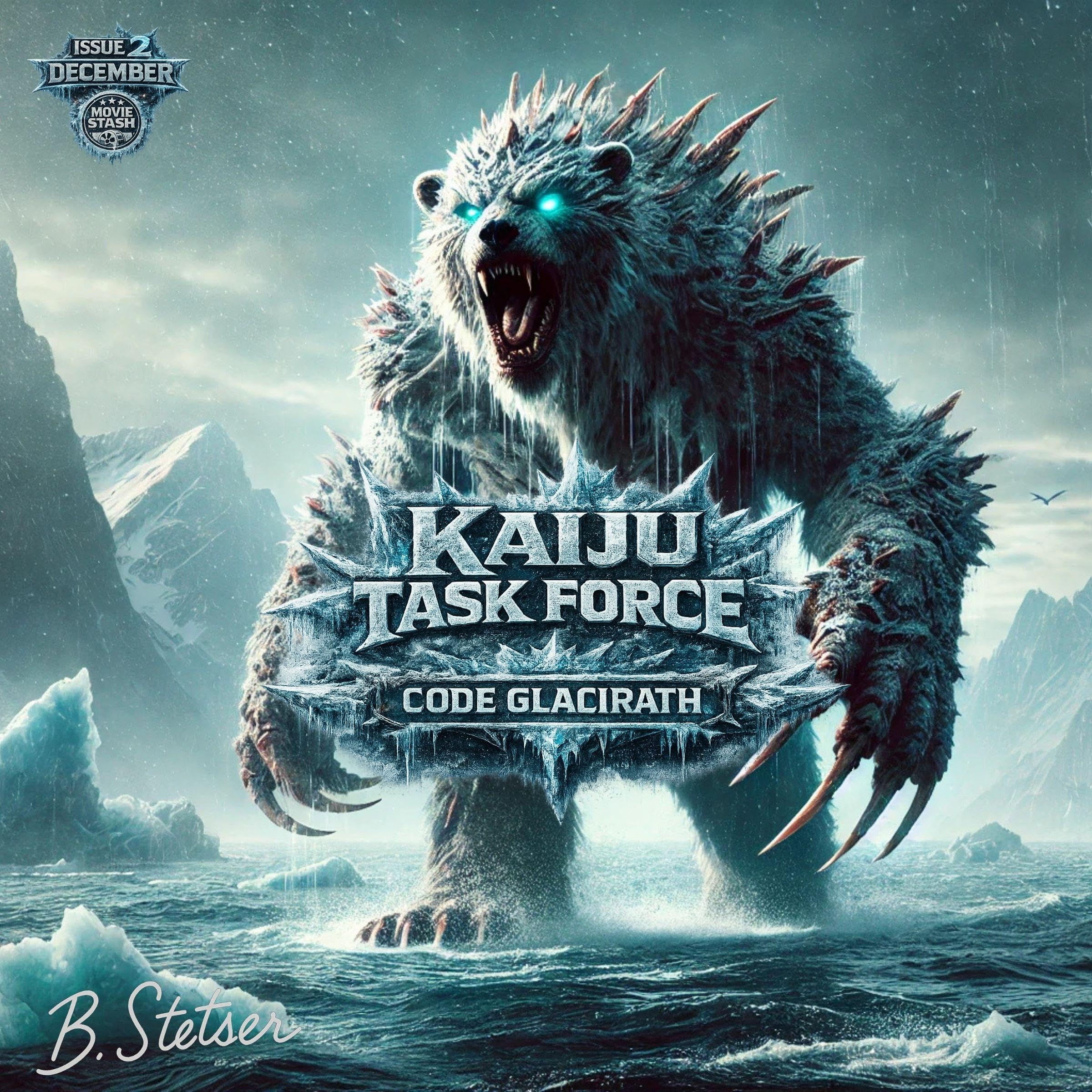 Cover art for Kaiju Task Force: Code Glacirath, Season One, Book 2