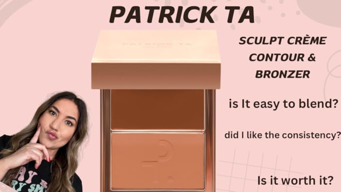 Patrick Ta クリーム＆パウダーブロンザー Amazon.com: PATRICK TA Major Sculpt Crème Contour & Powder